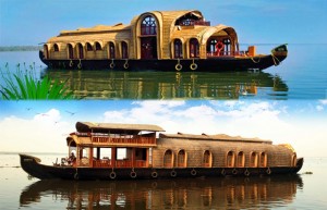 Kerala Tourism Attractions - Houseboat Tour in Kerala Backwaters