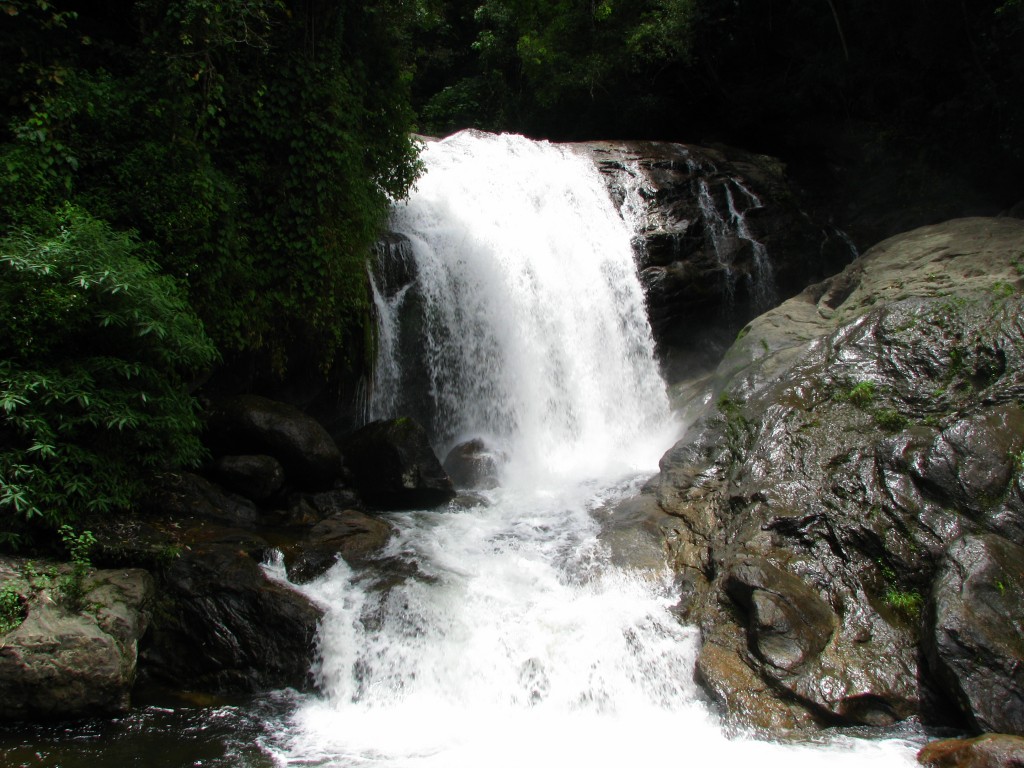 Kerala Tourism Attractions - Lakkom Waterfalls Munnar