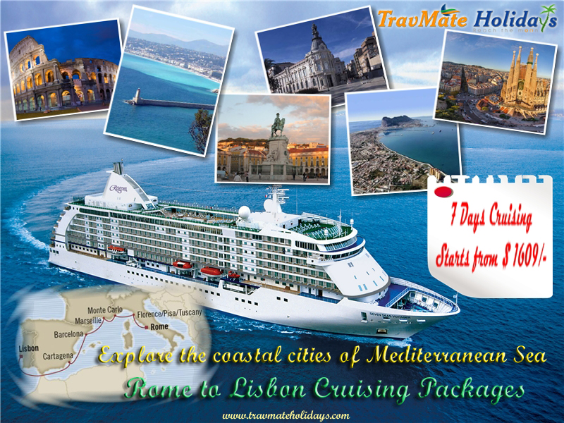Book Rome to Lisbon Luxury Cruise Packages from India